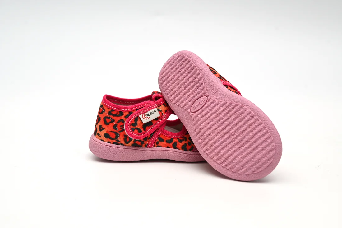 Patofne roze sa leopard šarom, duboki đon 3